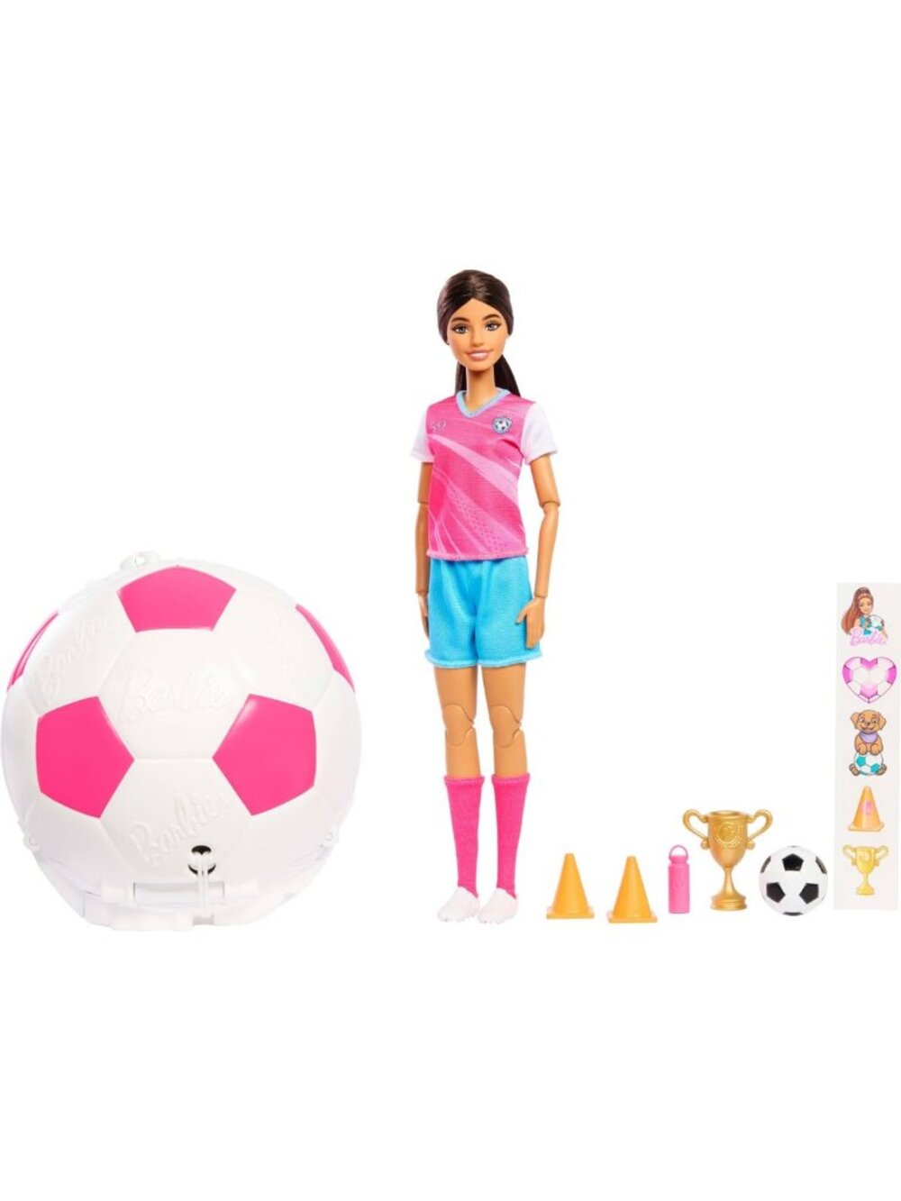 Soccer Player Doll with Accessories - Roll and Reveal Fun for Kids, Sports